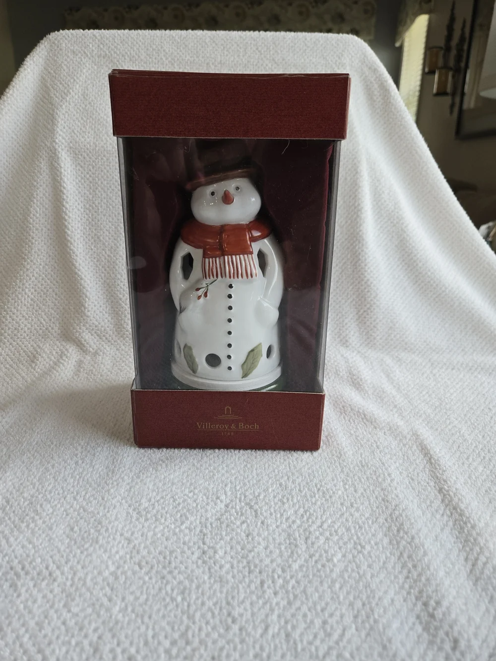 Villeroy & Boch porcelain snowman
